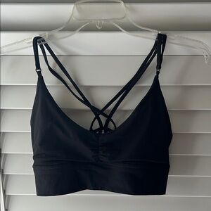 Lululemon Athletica Black Strappy Bikini Top